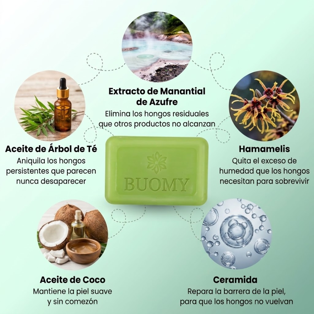 BUOMY Jabón Antihongos®