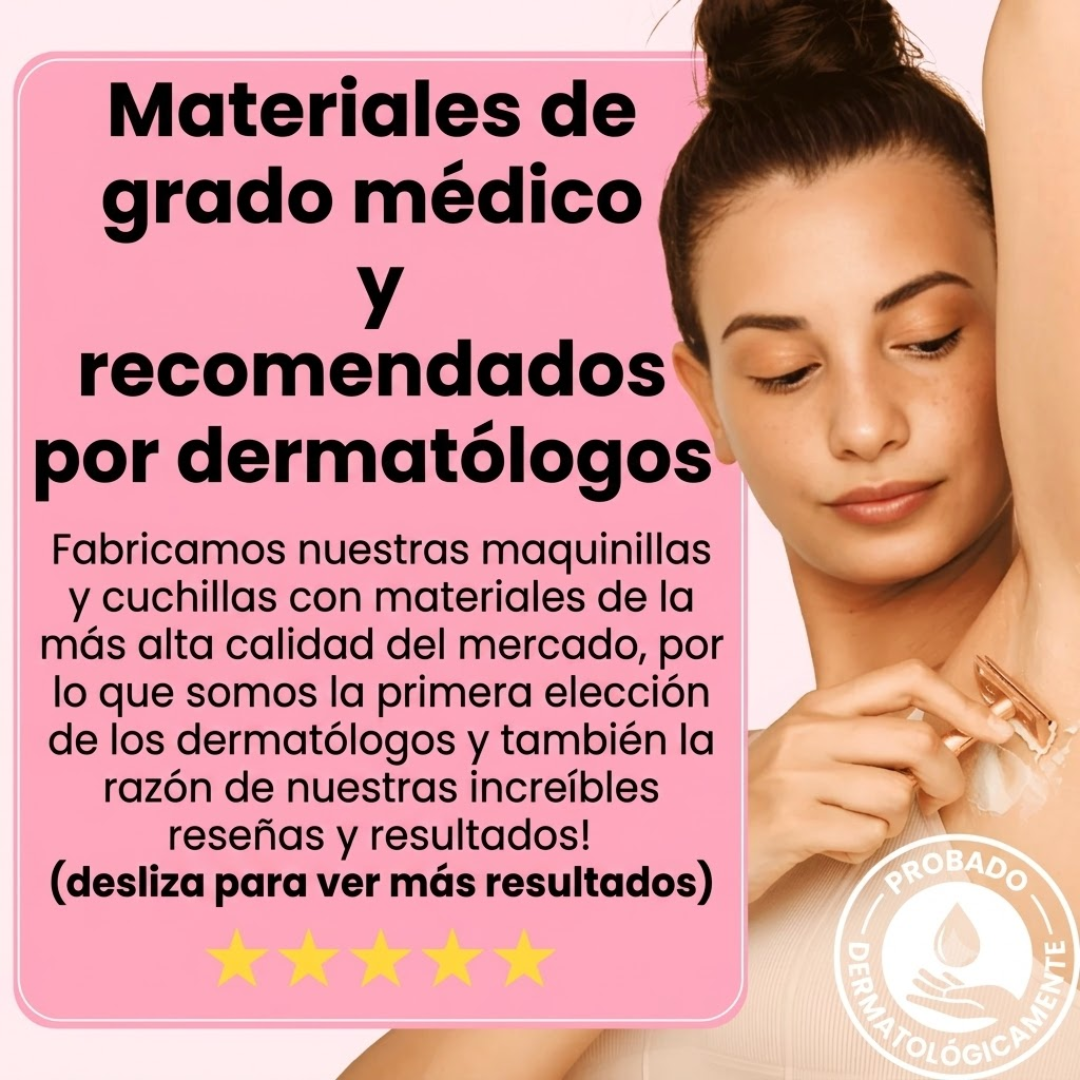Rastrillo Buomy – Piel Perfecta en Segundos, Dura para Siempre