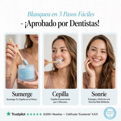 Polvo Blanqueador Dental Buomy